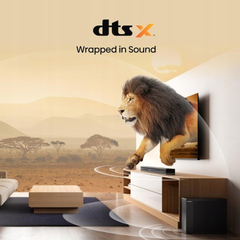 HISENSE HS2100 Soundbar 2.1 Zestaw Kina Domowego 240W Dolby Audio