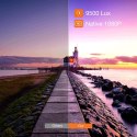 HOPVISION T6 Projektor, Mini Projektor Natywny 1080p 4K, 9500LM HDMI/USB/AV