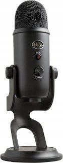 Mikrofon pojemnościowy Logitech Blue Yeti Czarny USB stereo do komputera