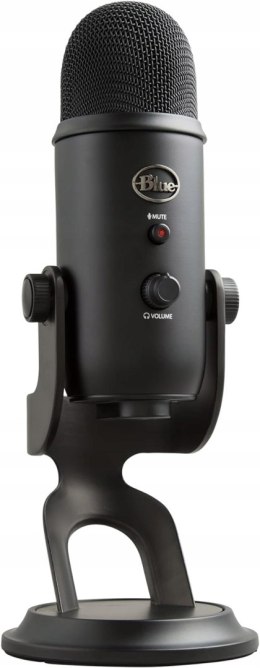 Mikrofon pojemnościowy Logitech Blue Yeti Czarny USB stereo do komputera