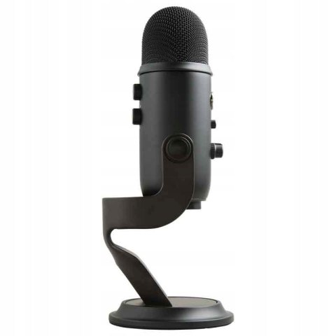 Mikrofon pojemnościowy Logitech Blue Yeti Czarny USB stereo do komputera