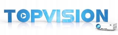 Projektor LED TOPVISION JQ818B biały 9500L 1080P HDMI