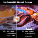 Projektor LED WiMiUS K1 czarny