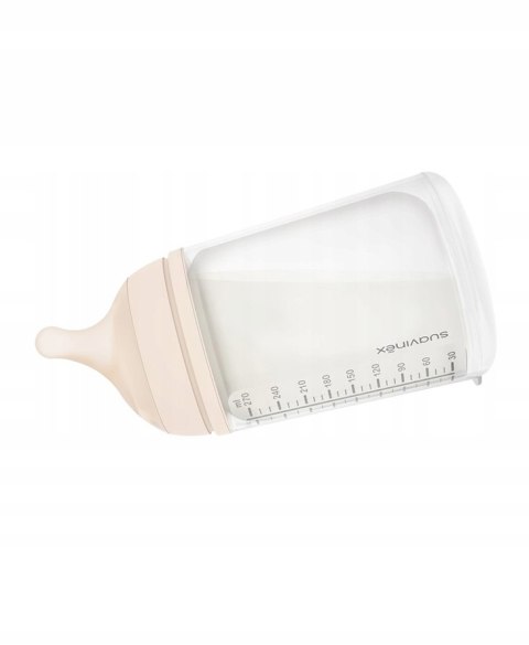 Suavinex Butelka antykolkowa Zero Zero 180 ml regulowany przepływ 0m+