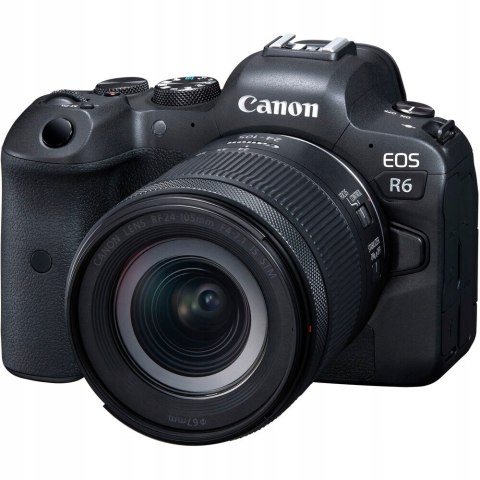 Aparat Bezlusterkowy Canon EOS R6 Zestaw Obiektyw RF 24 105 mm 4K 21 Mpx