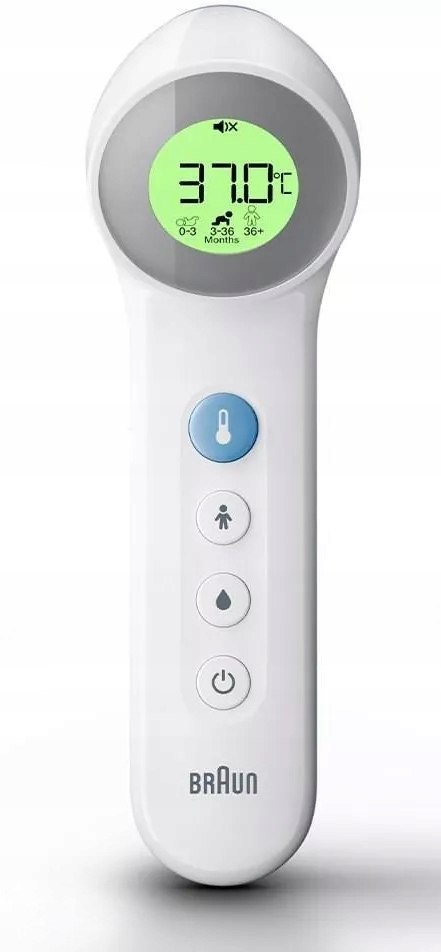 BRAUN Termometr bezdotykowy do czoła BNT400
