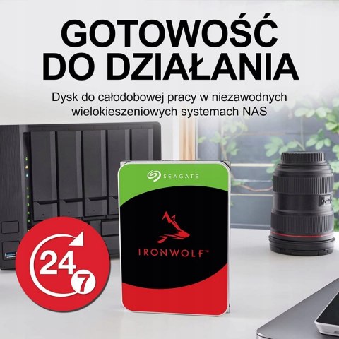 Dysk twardy NAS HDD Seagate IronWolf 4TB ST4000VN006 SATA III 3,5"