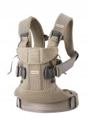 NOSIDEŁKO BABYBJORN ONE AIR 3D MESH SZARY BEŻ