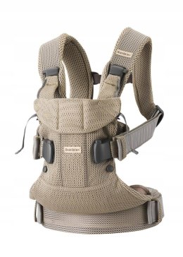 NOSIDEŁKO BABYBJORN ONE AIR 3D MESH SZARY BEŻ