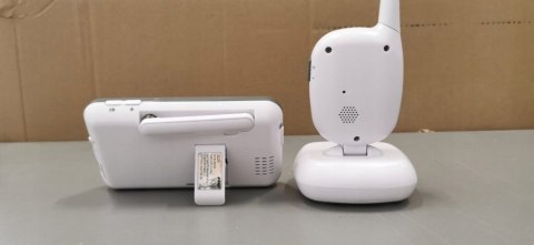 Niania elektroniczna Reer z kamerą zasięg 300 m tryb nocny wyświetlacz