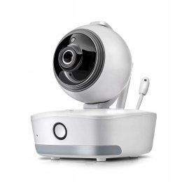 Niania elektroniczna z kamerą Reer BabyCam Move Wi Fi tryb nocny Biała