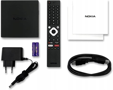 Odtwarzacz multimedialny Nokia Streaming Box 8000 4K 8 GB Bluetooth Czarny