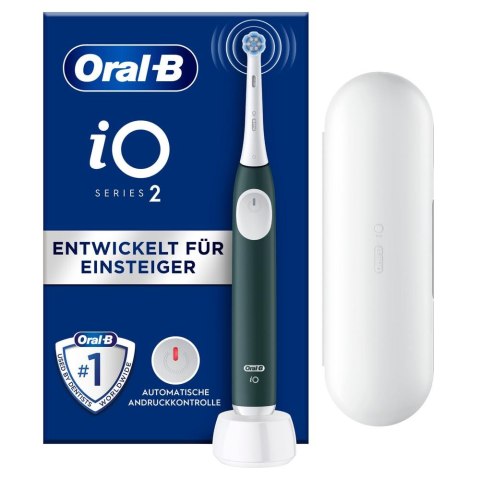 Oral-B IO Series 2 szczoteczka elektryczna 3 tryby magnetyczna zielona