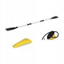 Rebel Electro Kajak Pompowany 282x90 cm Wiosło Pompka Siedzisko RBA-4515