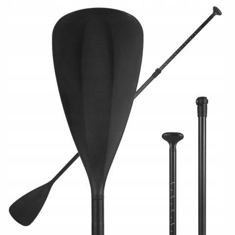Składane Wiosło Kajakowe do Deski SUP 2w1 Regulowane 3-Częściowe 210 cm Pro