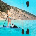 Składane Wiosło Kajakowe do Deski SUP 2w1 Regulowane 3-Częściowe 210 cm Pro