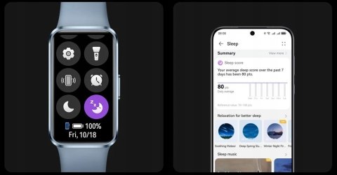 Smartband Huawei Band 10 niebieski