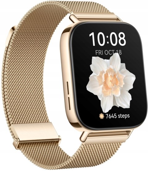 Smartwatch Huawei Watch Fit 3 GPS AMOLED 5ATM Bluetooth złoty