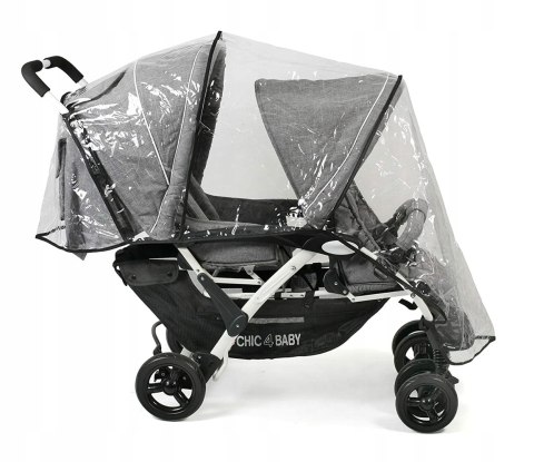 Wóżek Chic 4 Baby Duo szary