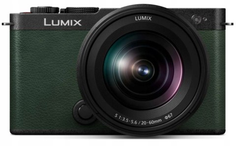 Aparat Panasonic Lumix S9 Pełna Klatka 24.2 MPx obiektyw 20 60 mm Zielony