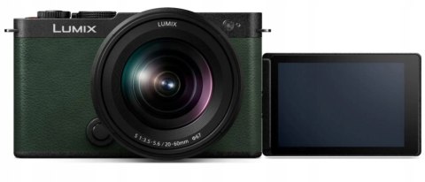 Aparat Panasonic Lumix S9 Pełna Klatka 24.2 MPx obiektyw 20 60 mm Zielony