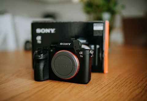 Aparat bezlusterkowy Sony A7II korpus pełna klatka 24 MP stabilizacja