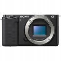 Aparat bezlusterkowy Sony ZV-E10 korpus APS-C 24.2 MP 4K czarny Wi-Fi