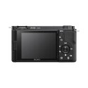 Aparat bezlusterkowy Sony ZV-E10 korpus APS-C 24.2 MP 4K czarny Wi-Fi