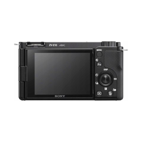 Aparat bezlusterkowy Sony ZV-E10 korpus APS-C 24.2 MP 4K czarny Wi-Fi