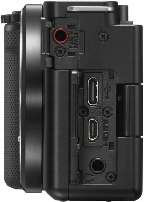 Aparat bezlusterkowy Sony ZV-E10 korpus APS-C 24.2 MP 4K czarny Wi-Fi