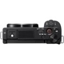 Aparat bezlusterkowy Sony ZV-E10 korpus APS-C 24.2 MP 4K czarny Wi-Fi