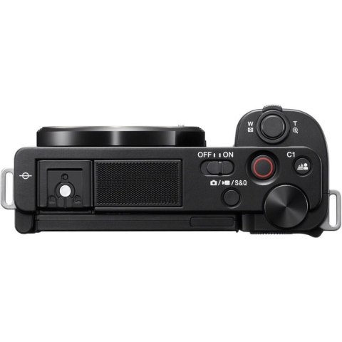 Aparat bezlusterkowy Sony ZV-E10 korpus APS-C 24.2 MP 4K czarny Wi-Fi
