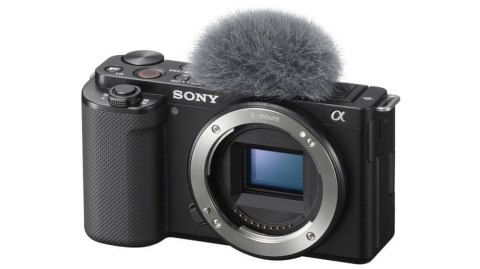 Aparat bezlusterkowy Sony ZV-E10 korpus APS-C 24.2 MP 4K czarny Wi-Fi