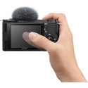 Aparat bezlusterkowy Sony ZV-E10 korpus APS-C 24.2 MP 4K czarny Wi-Fi
