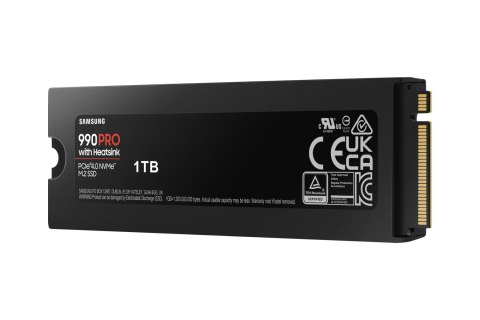 Dysk SSD Samsung 990 Pro Heatsink 1 TB M.2 NVMe PCIe 4.0 7450 MBs