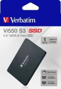 Dysk SSD Verbatim Vi550 S3 1 TB 2.5 cala SATA III TLC 560 MBs 535 MBs