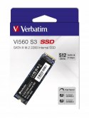 Dysk SSD Verbatim Vi560 512 GB M.2 SATA III 2280 odczyt 560 MB/s TLC