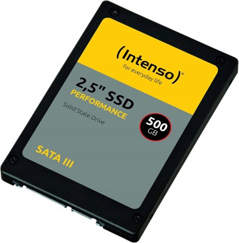 Dysk wewnętrzny SSD Intenso Performance 500 GB 2.5 cala SATA III 3814450