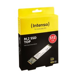 Dysk wewnętrzny SSD Intenso Top 512 GB M.2 SATA III 3832450 SLC TRIM