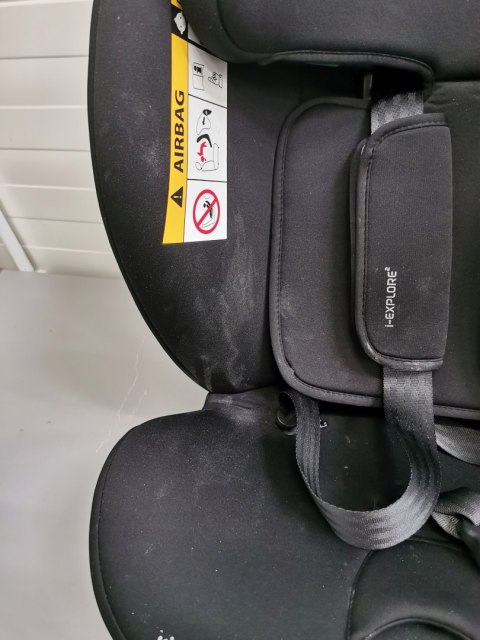 Fotelik samochodowy i-Size 40-150 cm R129/04, regulowany zagłówek