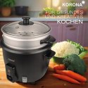 Kuchenka do ryżu Korona 58020 2 w 1 z wkładką parową 1,0-l