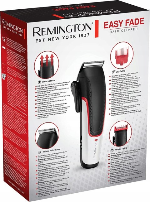 Maszynka do strzyżenia Remington Easy Fade HC500 Zestaw 19 grzebieni