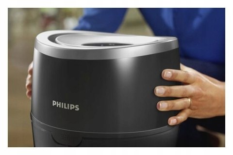 Nawilżacz Powietrza Philips HU4813slash10 Ewaporacyjny do 44 m2 Czarny