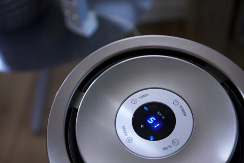 Nawilżacz Powietrza Philips HU4813slash10 Ewaporacyjny do 44 m2 Czarny
