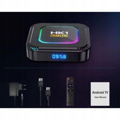 SMART BOX TV 8K 4K ANDROID 13 WIFI 6 BLUETOOTH 5.0 PRZYSTAWKA TV 2024 2+16G