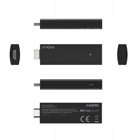Android TV Stick Strong LEAP-UNA 2K Box 8 GB HDMI Rozdzielczość 2K