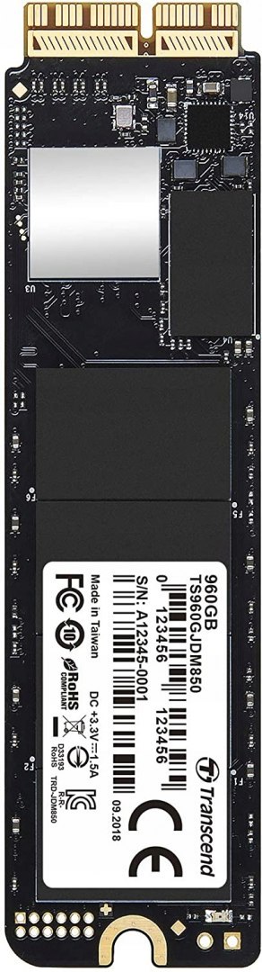 Dysk SSD MAC Transcend JetDrive 850 960GB GW FV