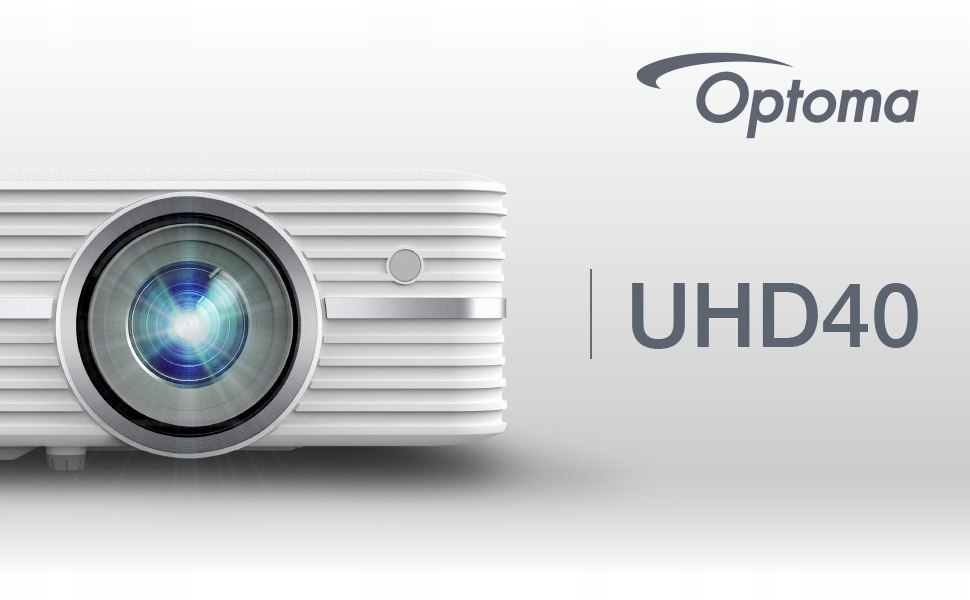PROJEKTOR OPTOMA UHD40 DLP 4K UHD FV23% NOWY !