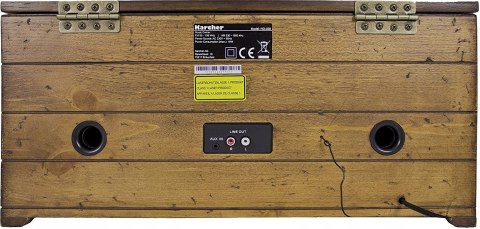 GRAMOFON KARCHER NO-038 BLUETOOTH WOOD OKAZJA!