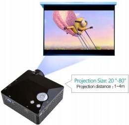 Projektor mini Crenova XPE300 1080P SUPER OKAZJA